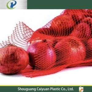 Durable Onion/Potato/Vegetable Firewood Packaging Plastic Vegetable PP Tubular Leno Mesh Bag