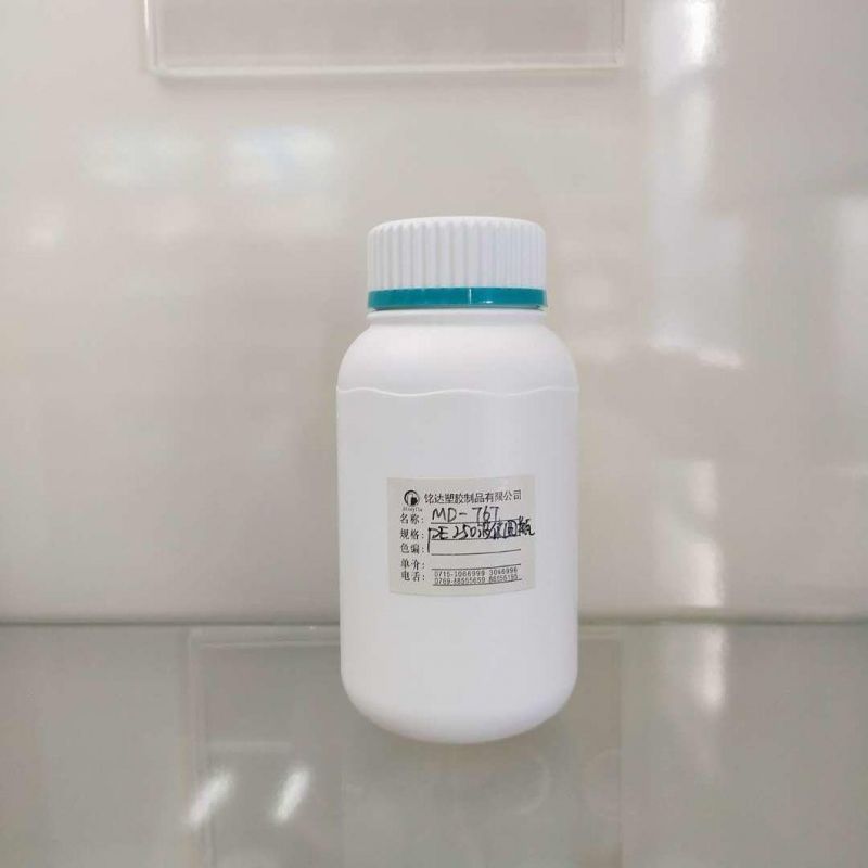 HDPE Plastic White Round Bottle for Medicine/Food/Capsule/Health Care Products Packaging