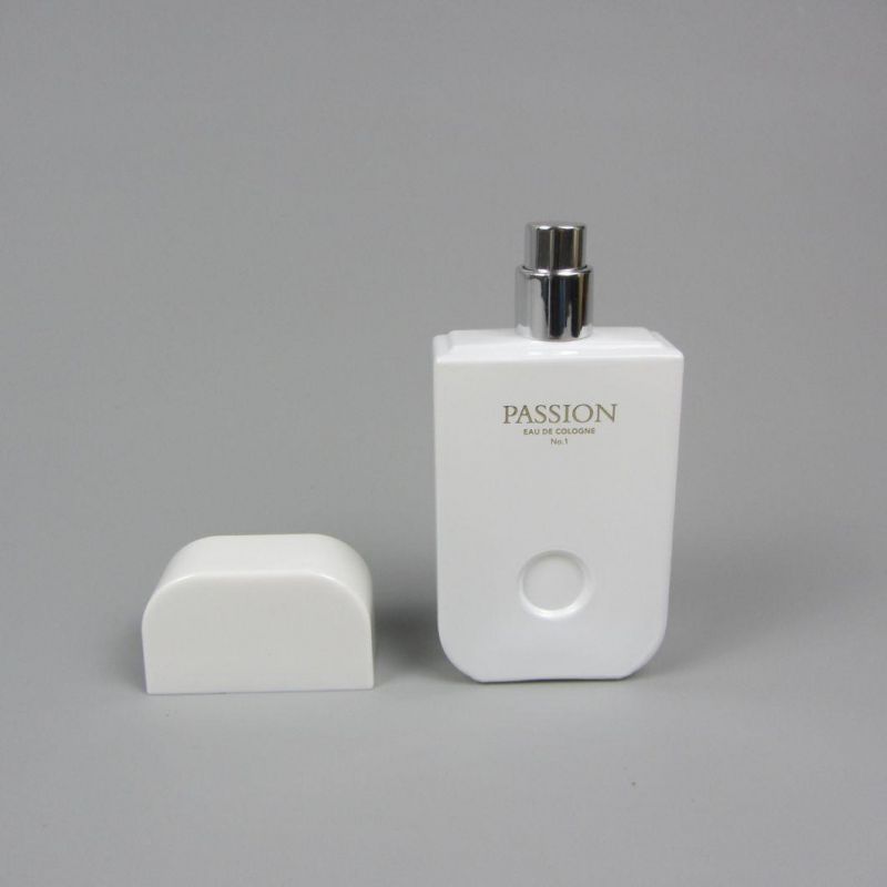 100ml Black Rectangle Square Glass Perfume Bottle