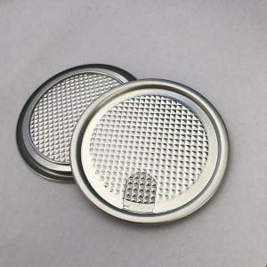 73mm Pull Top Can Lid Easy Peel Lid for Coffee Powder