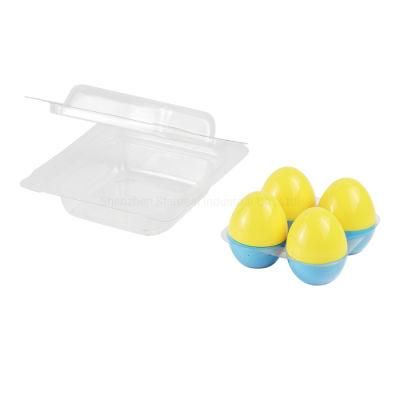 Transparent Plastic Clamshell Egg Toy Packaging