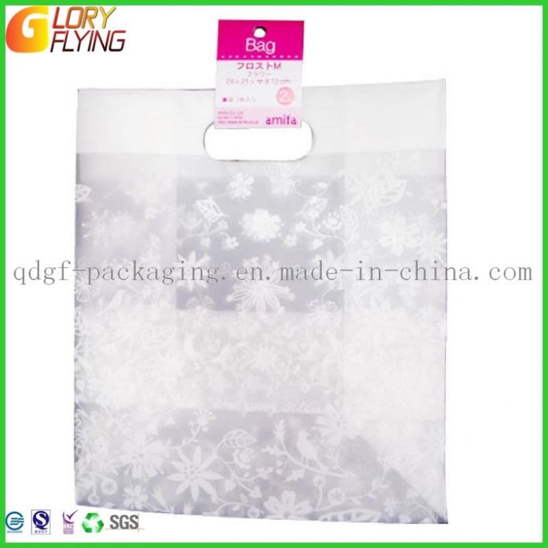 Plastic Packaging Shopping Bag Gift Bag with Hanger and PP Bag