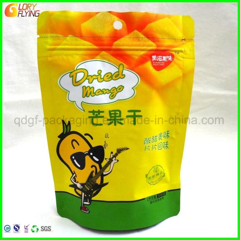 Plastic Packing Vacuum Bag for Dried Fruit Zip Lock Bag