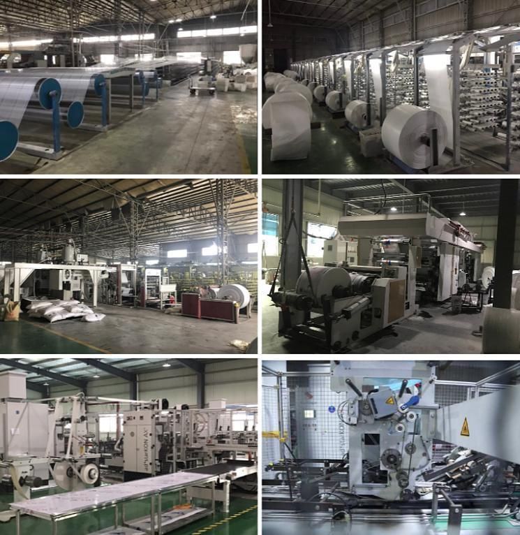 25kg Big Size Heavy Duty Square Bottom Cement Industrial Building Material Putty Powder Perforated PP Valve Bag