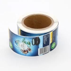 Custom Adhesive High Quality Waterproof Food Containers Labels Stickers Printing Roll