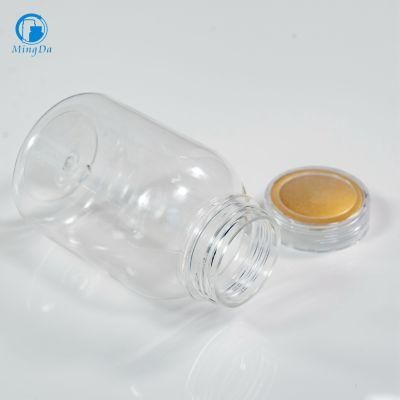 Pet 120ml Plastic Healthcare Products Packaging Colorful Small Bottle Factory with Flip Top Cap