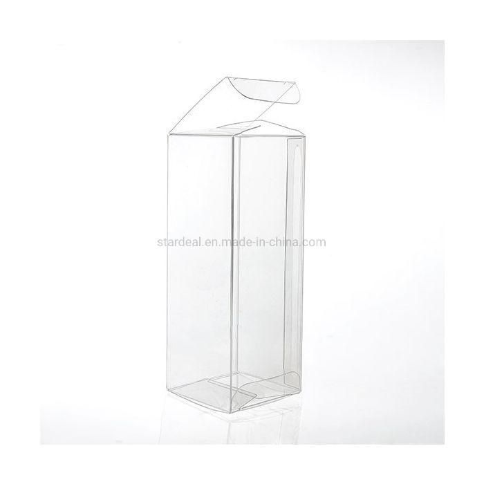 Wholesale Custom Clear Transparent Plastic PVC Gift Foldable Boxes Packaging