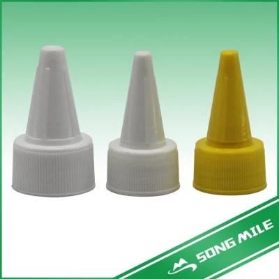 24mm Wholesale PP Fuchsia High Quality Plastic Cap with Inner Plug