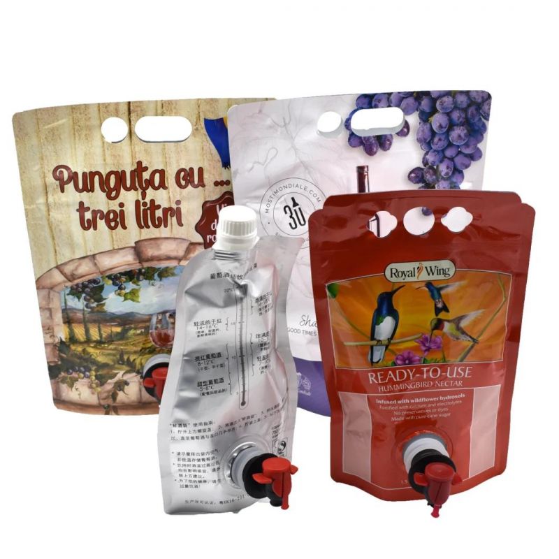 Fruit Juice Bib Bag in Box