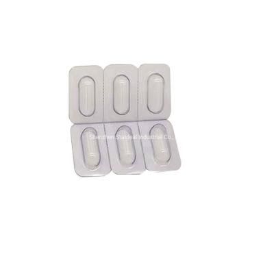 6 Holes 00 Capsule Pill Blister Pack Plastic Tray
