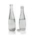 Empty Transparent 330ml 500ml High Flint Juice Drink Beverage Mineral Water Glass Bottle with Aluminium Cap