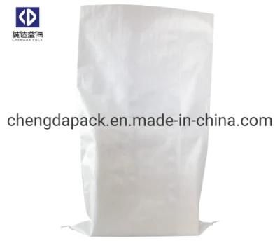 Best Quality Woven Laminated White Empty Rice Bags for Sale PP Woven Bag for Packaging Laminated Woven Bag for Rice Packing 25kg 50kg