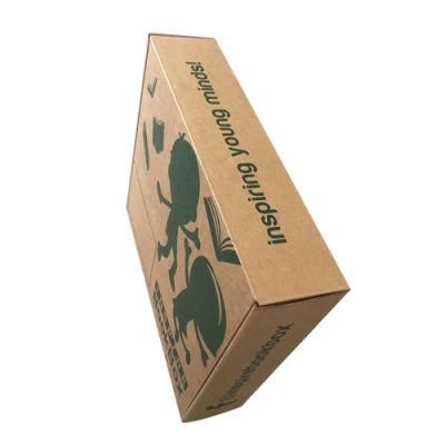 Factory Custom Cardboard Brown Kraft Paper Gift Box
