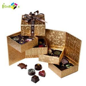 Luxury Chocolate Gift Packaging Box with Ribbon