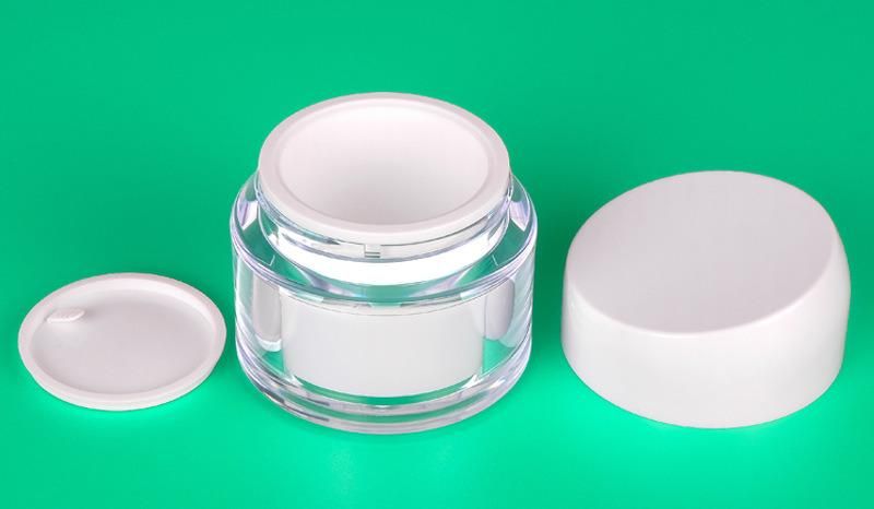 20ml 30ml 50ml PP Empty Clear Plastic Cream Jar for Skin Care Cream Body Lotion