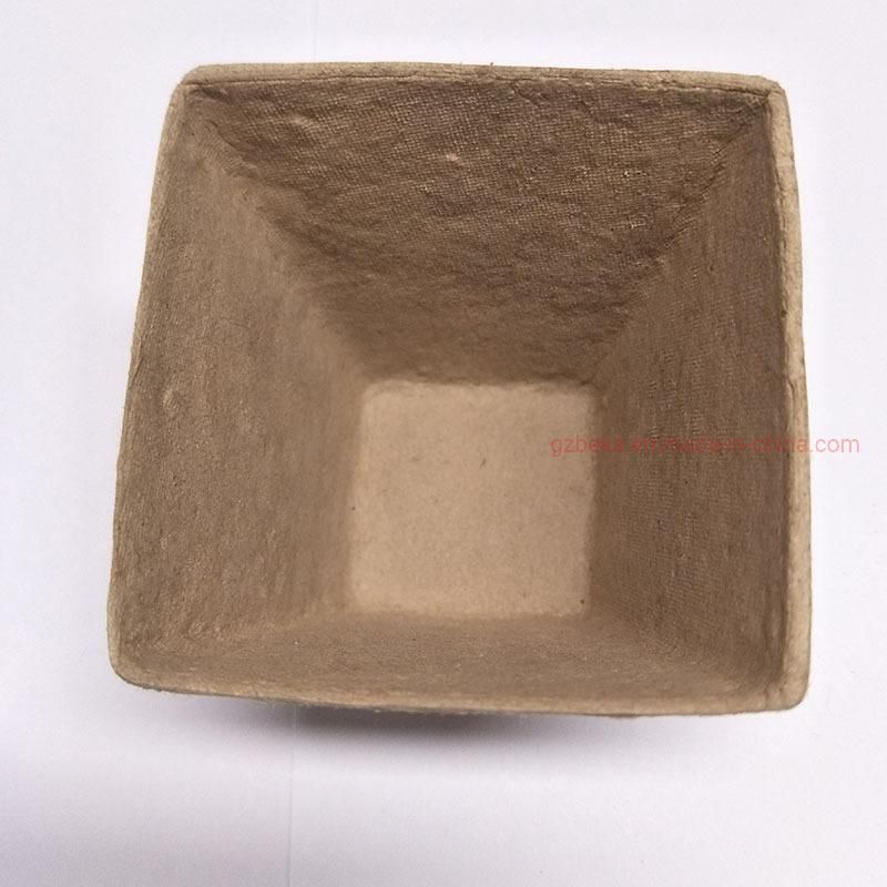 Square Germination Pot Pulp Plant Cup Nursery Gardening Cup Seedling Planting Seed Pot