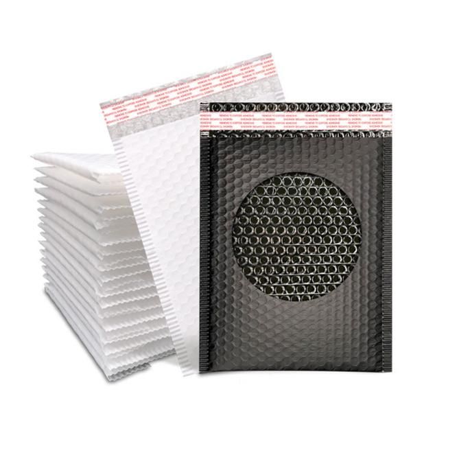 Silver Shiny Metallic Foil Bubble Padded Bag Mailing Envelopes - Perfect for Marketing, Promotions or and Alternative to Gift Wrap