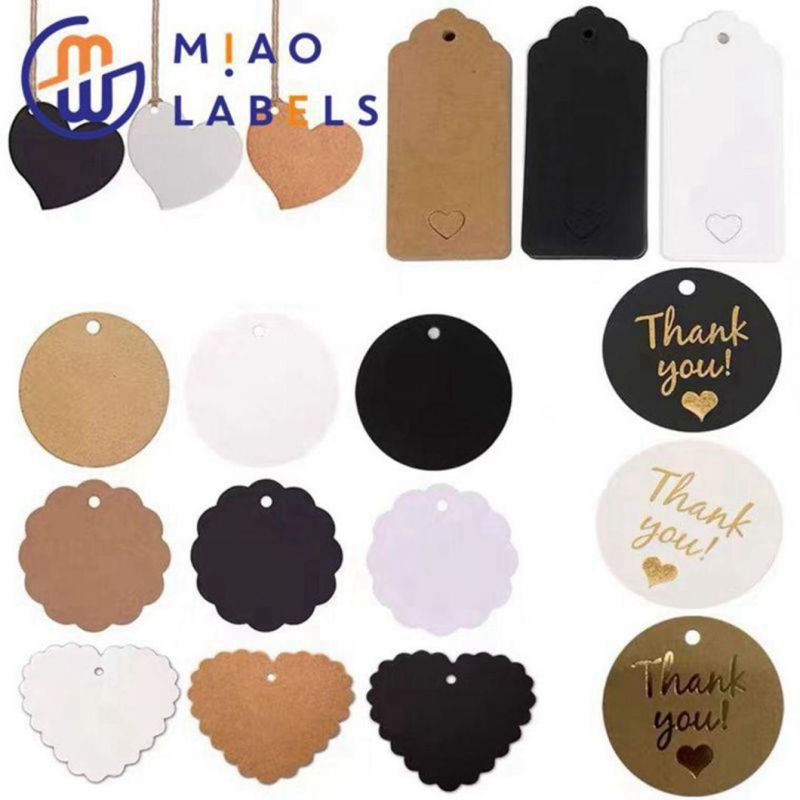 Manufacturers Direct Clothing Tags & Production of Men′s and Women′s Logo High-Grade Tags & General Price Tag