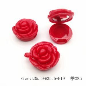 Stylish Red Painting Cosmetic Case Air Cushion Case