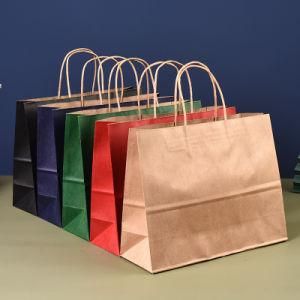 Clothing Bags Sell Kraft Paper Bags Custom Tea Outer Packaging Bags Logo Gift Shopping Bags Made of Paper Custom Bags