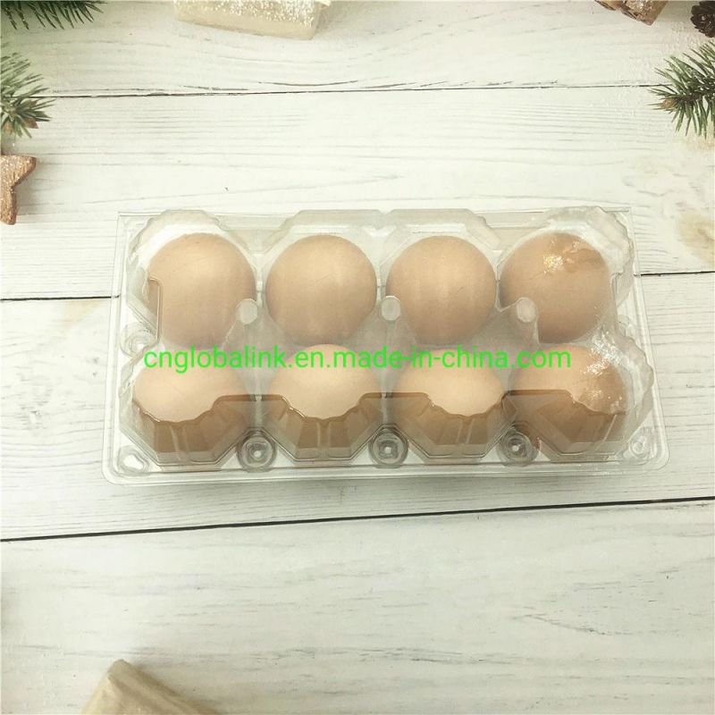 Plastic Egg Packing Container Plastic Packaging with Egg Tray