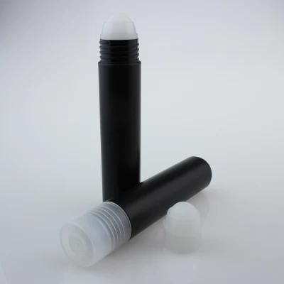 35ml Wholesale Black Roll on Bottle with Metal Ball Plastic Cap Perfume Bottles