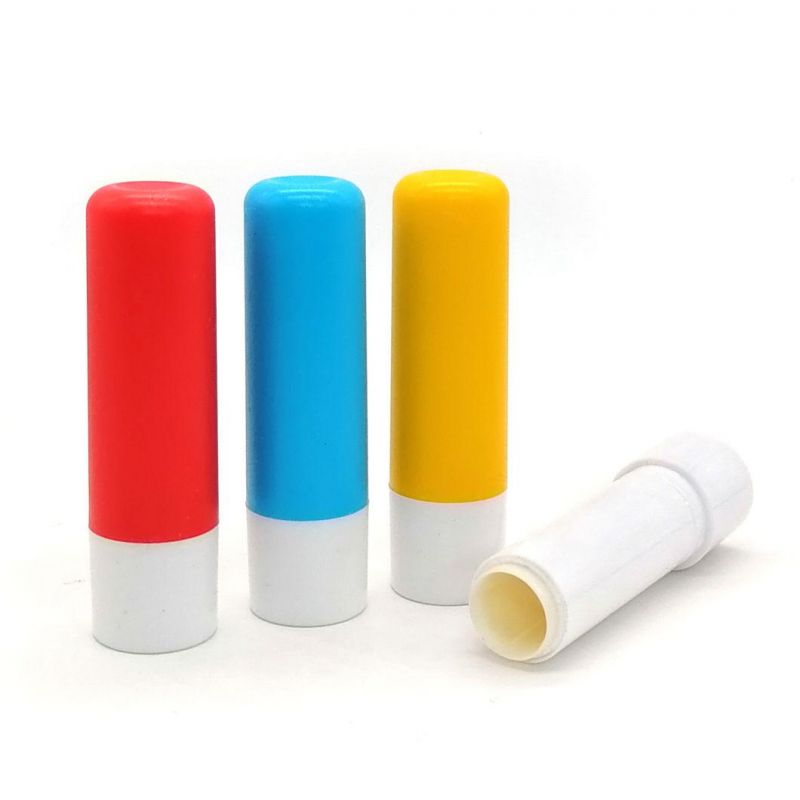 Round Lipbalm Container Color Frosted 5g Lip Balm Tube