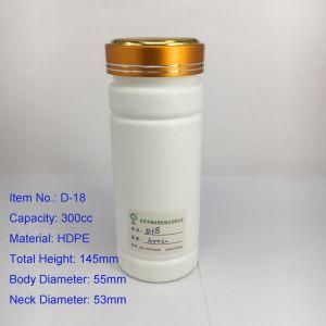300cc HDPE High Quality Straight Bottle