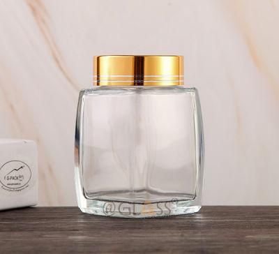 120ml Extra Flint Glass Packing Jar with Thick Bottom