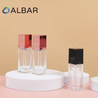 30ml Clear Makeups Glass Bottles for Bb Cream and Body Lotion in Cubic Square