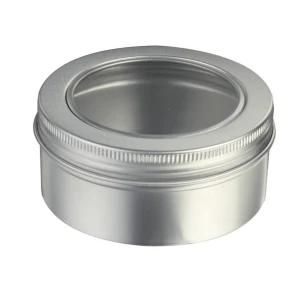 Latest Design Main Product Round Aluminum Can with Window