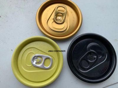 50mm Diameter200# Sot Wholesale Customize Print Slim Sleek Stubby Color Aluminum Beer Beverage Juice Drink Soda Easy Open Lids