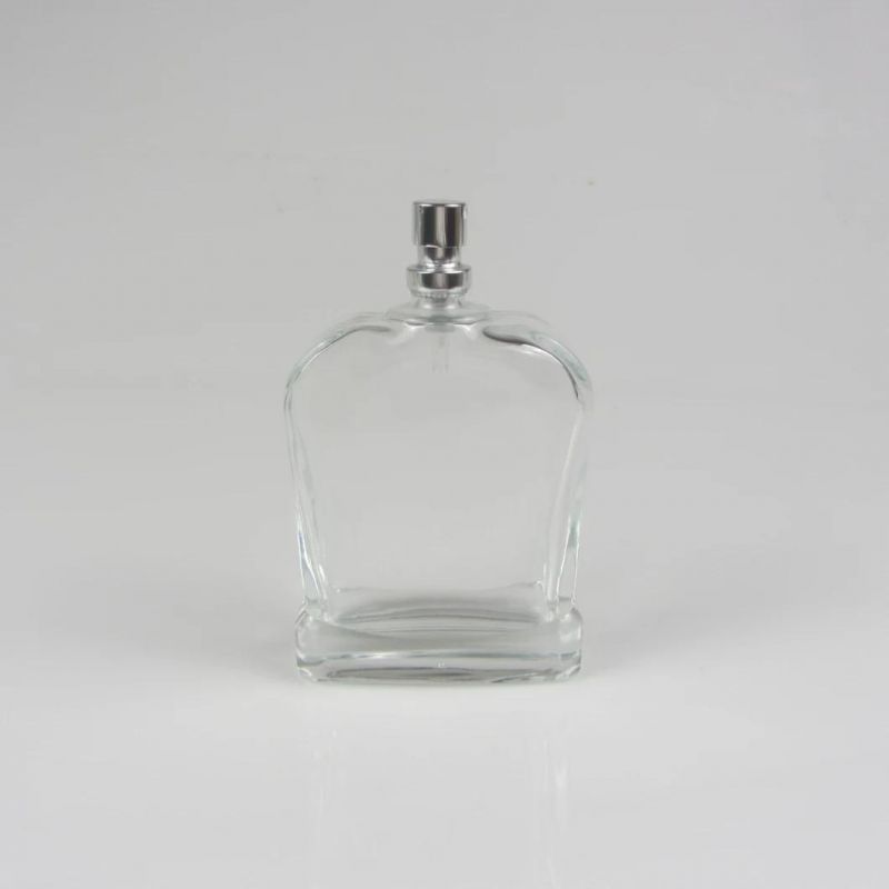 Custom 100 Ml Clear Glass Perfume Spray Bottles