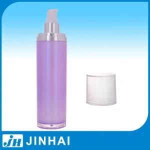 (D) 120ml PP Purple Lotion Bottle for Cosmetic