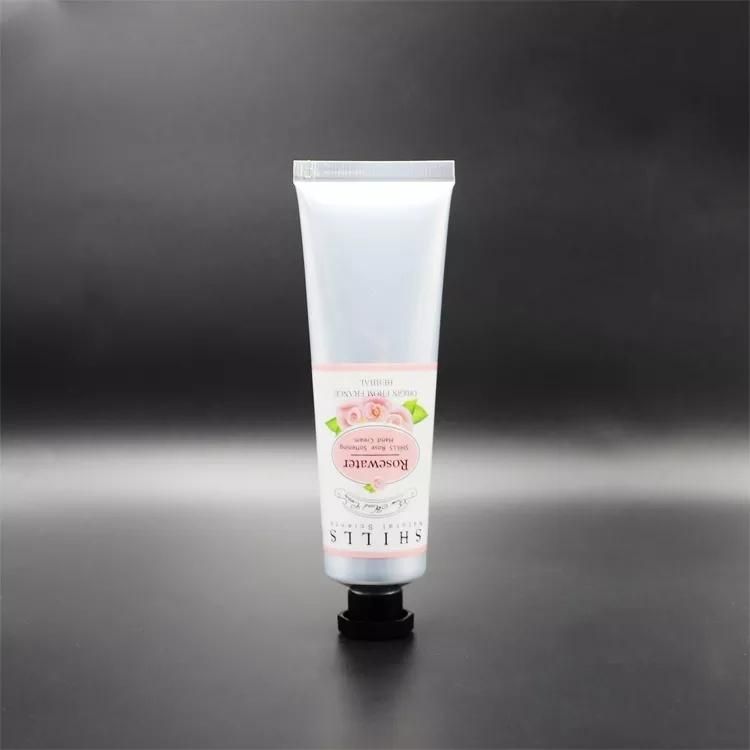 Offset Printing Flower Hand Cream Aluminum Plastic Tube Packing