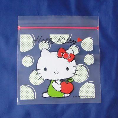 PE Packing Hello Kitty of Zipper Plastic Packaging Bag