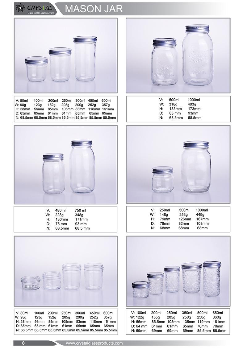 Juice Bottle 300ml 500ml Printing Glass Water Bottle with Stainless Cap