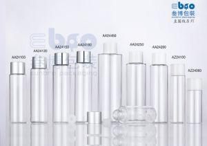 Aluminum Plastic Screw Cap Cosmetic Packaging Series Transparent Lotion Bottles