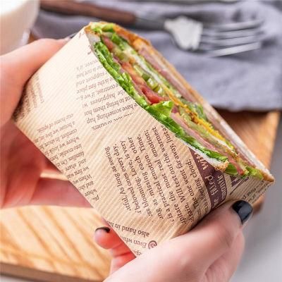 Food Coloring Wholesale Roll Sandwich Wrapping Custom Paper
