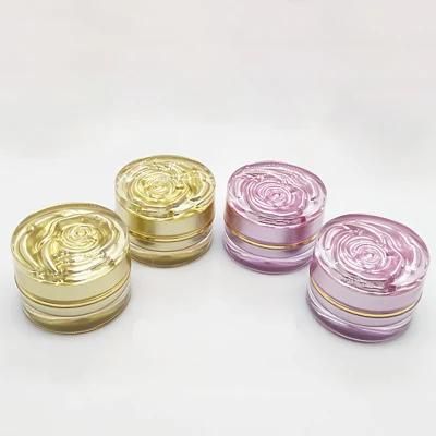 in Stock Low MOQ 5g 10g Factory Direct Sale Plastic Pink Cream Jar Lip Balm Jar Lip Scrub Jar for Beauty Product