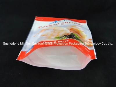 Customized Stand up Laminated Shrimp Packaging Bag