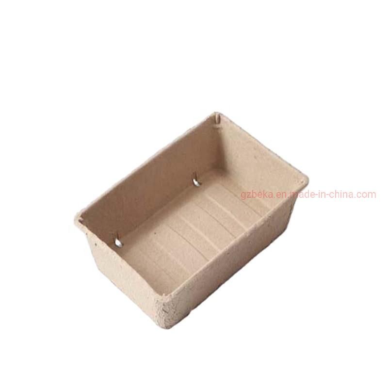 Biodegradable Pulp Molded Fruit Tray Customized Paper Fruit Punnet Recycled Fruit Packaging Paper Vegetable Basket