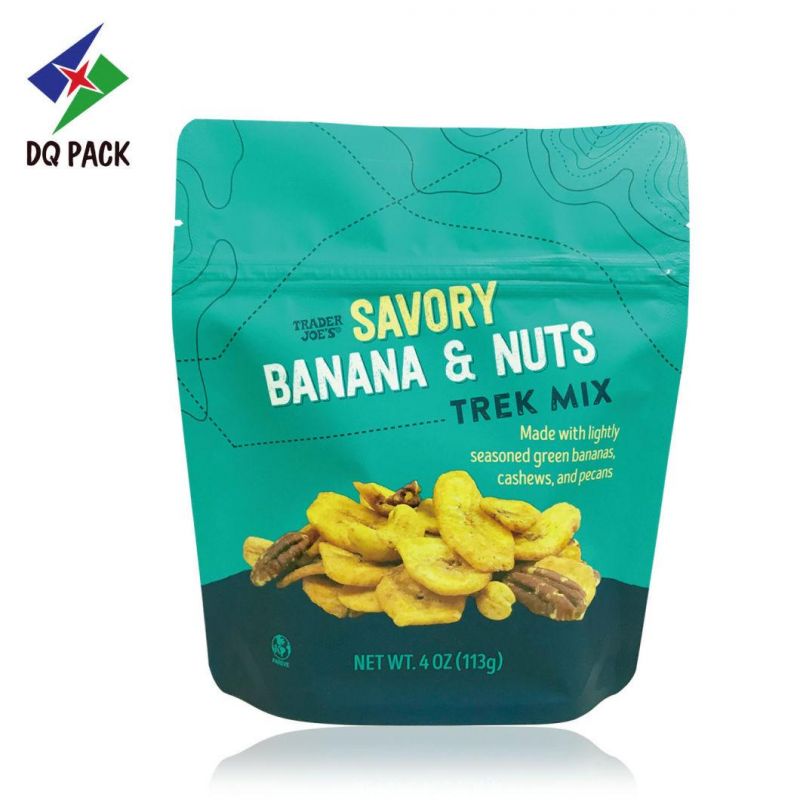 Dq Pack Stand up Zipper Pouch for Food Packaging