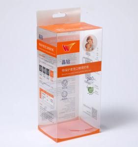 Transparent Plastic Packaging Container Pet Box with UV Printing