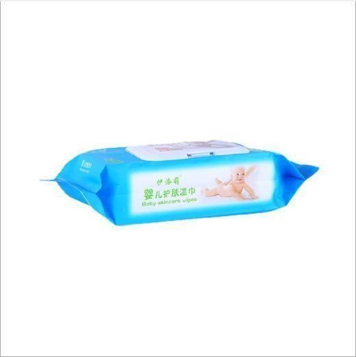 Custom-Made Pinted Baby Wipes Bag Removable Organ Bag with Lid Soft Wet Wipes Composite Transparent Plastic Bag