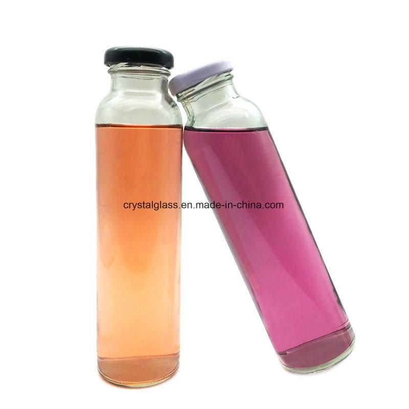 Food Grade Ice Juice Cold Press Glass Drinking Bottle 300ml