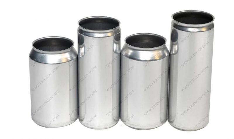 Plain Sleek 310ml Aluminum Beverage Cans Beer Cans Soda Water Cans