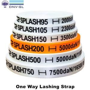 DNV GL, ISO9001 Certificate Polyester One Way Lashing Strap for Heavy Duty Packing