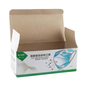 Custom Surgical Mask Packaging Boxes Disposable Face Mask Paper Box