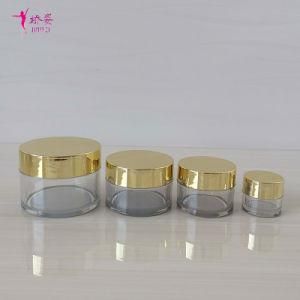 7-8g Round Straight Shape Pet Cream Jar with Silver or Gold Lid for Skin Care Packaging